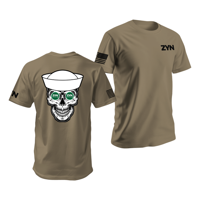 ZYN Sailor Skull T-Shirt Tactically Acquired   