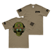 Zyn Special Forces Operator Skull T-Shirt Tactically Acquired Coyote Brown Wintergreen 