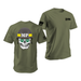 Zyn Military Police Skull T-Shirt Tactically Acquired Military Green Small Wintergreen