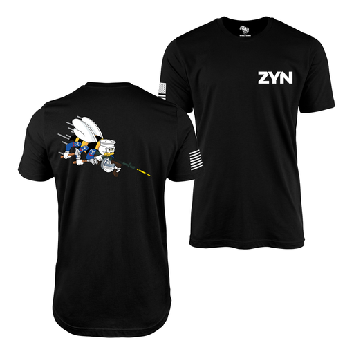 Zyn U.S. Navy Seabees T-Shirt Tactically Acquired