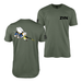 Zyn U.S. Navy Seabees T-Shirt Tactically Acquired Military Green Small Citrus
