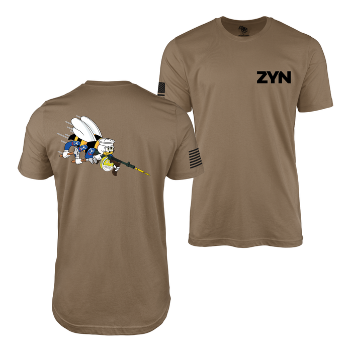 Zyn U.S. Navy Seabees T-Shirt Tactically Acquired