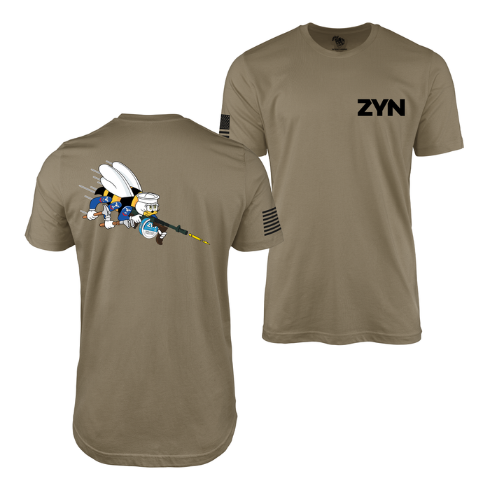 Zyn U.S. Navy Seabees T-Shirt Tactically Acquired