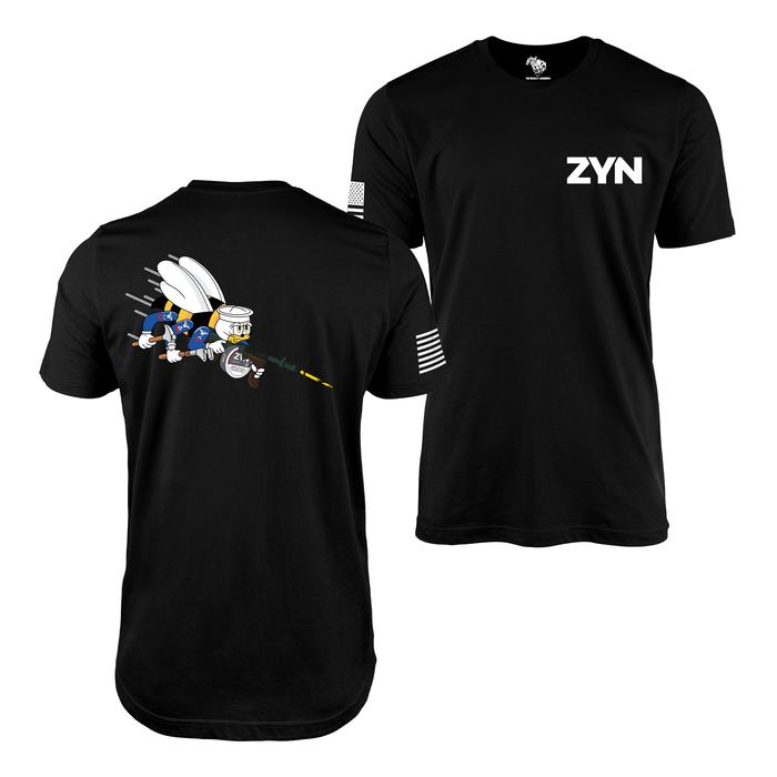 Zyn U.S. Navy Seabees T-Shirt Tactically Acquired