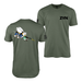 Zyn U.S. Navy Seabees T-Shirt Tactically Acquired Military Green Small Spearmint