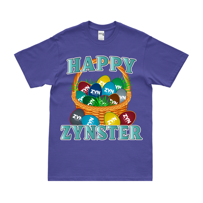 Happy Zynster - Zyn Easter Egg T-Shirt Tactically Acquired Purple Small 