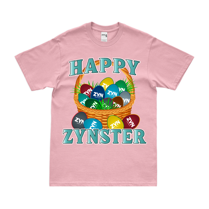 Happy Zynster - Zyn Easter Egg T-Shirt Tactically Acquired Pink Small 