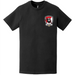 A Troop 6-8 Cavalry Regiment Logo Left Chest T-Shirt Tactically Acquired   