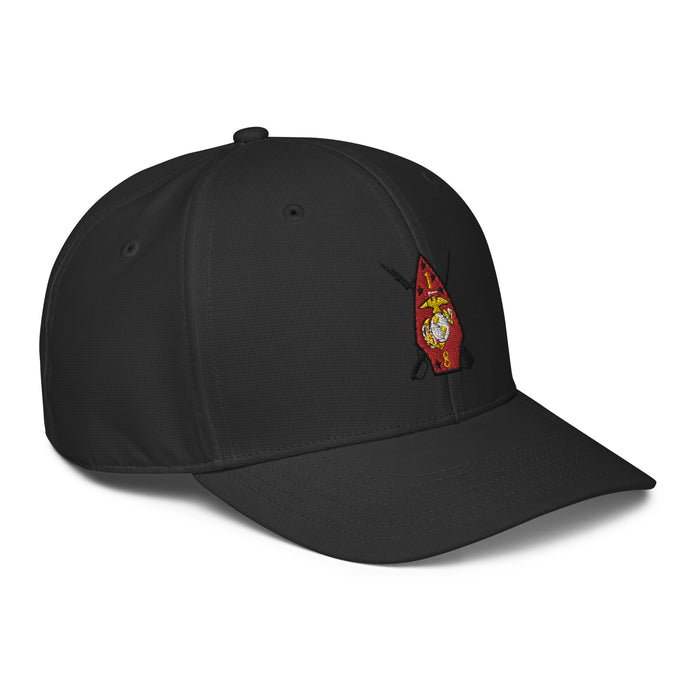 1/8 Marines Embroidered Adidas® Performance Cap Tactically Acquired   