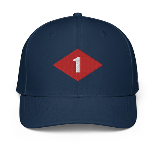 NMCB-1 Beep Embroidered Adidas® Performance Hat Tactically Acquired Collegiate Navy  