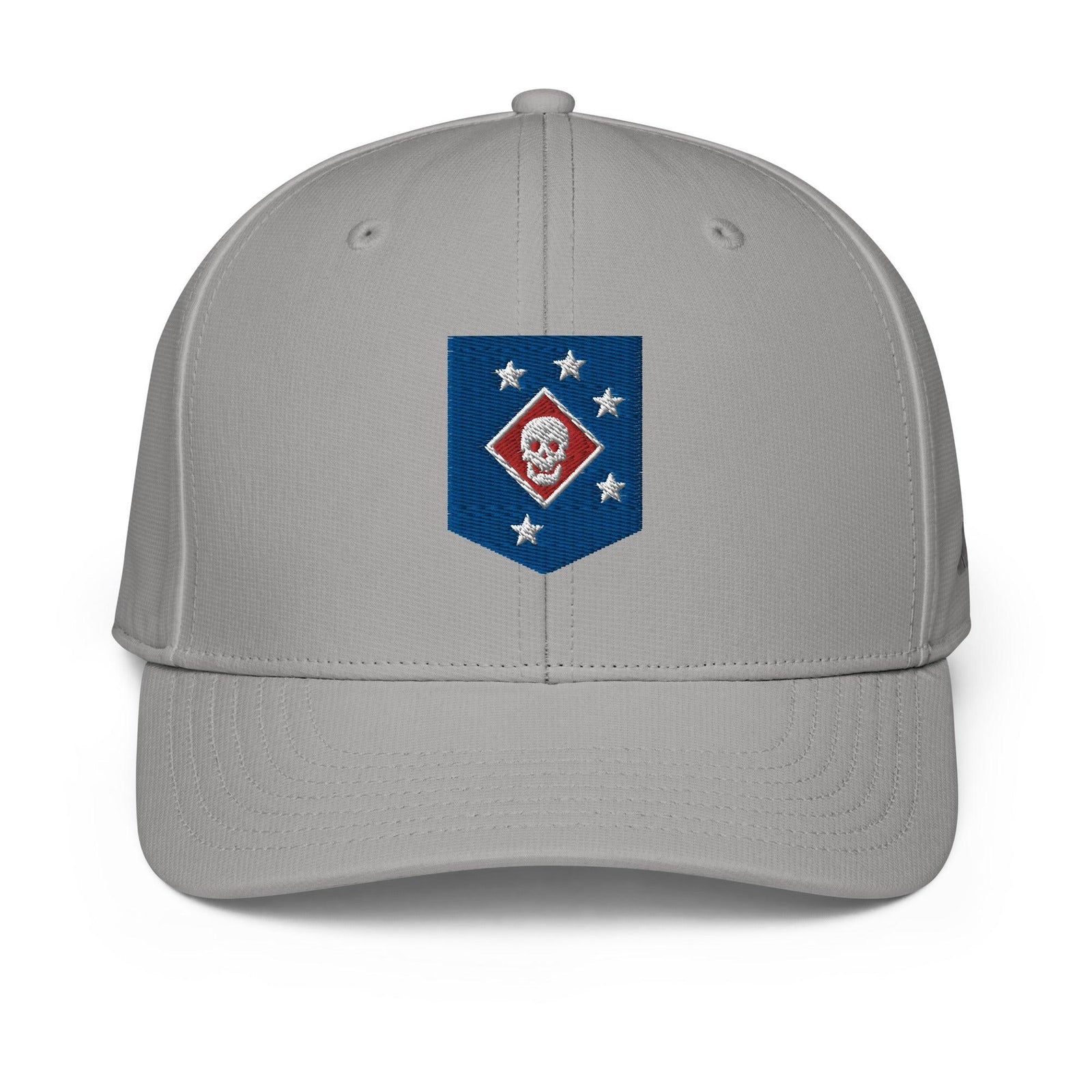 Marine Raiders Embroidered Adidas® Performance Cap Tactically Acquired Grey Three  