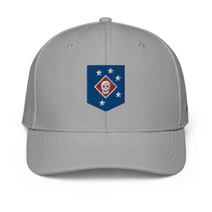 Marine Raiders Embroidered Adidas® Performance Cap Tactically Acquired Grey Three  