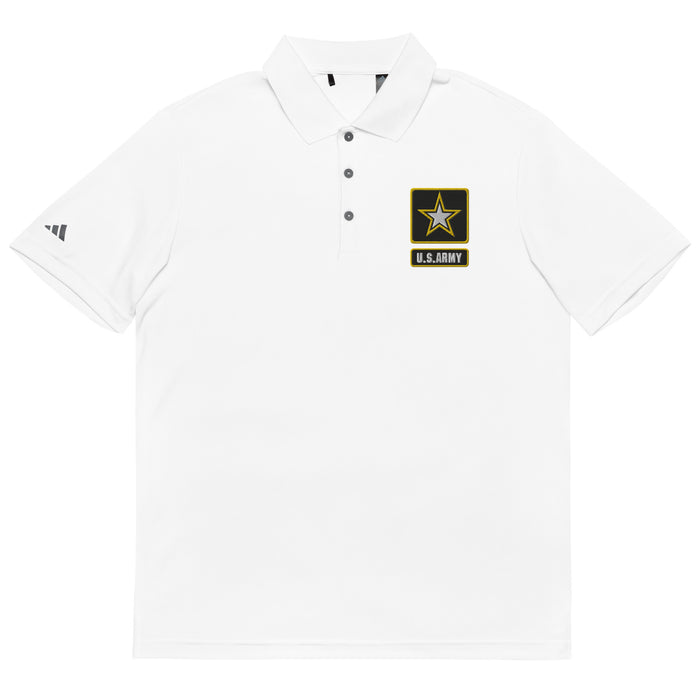 U.S. Army Embroidered Adidas® Performance Polo Shirt Tactically Acquired S  