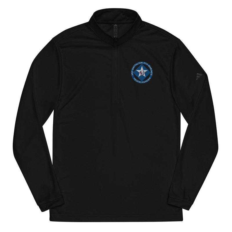 3/6 Marines Adidas® Quarter Zip Pullover