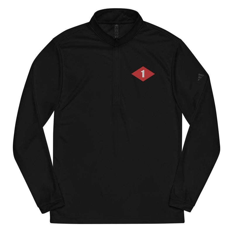 NMCB-1 Beep Embroidered Adidas® Quarter Zip Pullover