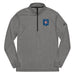 Marine Raiders Embroidered Adidas® Quarter Zip Pullover Tactically Acquired Black Heather S 