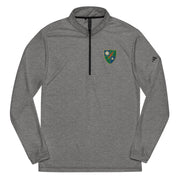 75th Ranger Regiment Embroidered Adidas® Quarter Zip Pullover Tactically Acquired Black Heather S 
