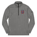 82nd Airborne Division Adidas® Quarter Zip Jacket Tactically Acquired Black Heather S 