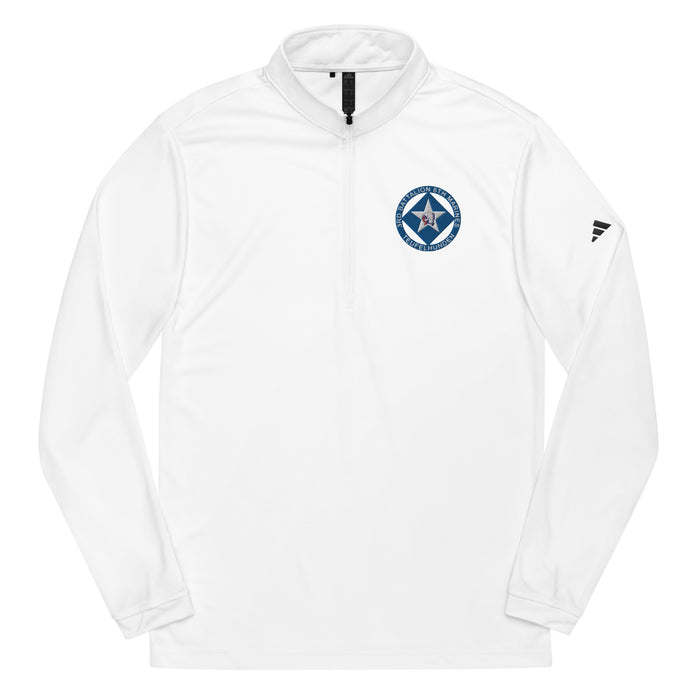 3/6 Marines Adidas® Quarter Zip Pullover Tactically Acquired White S 