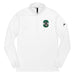 491st Bomb Group Embroidered Adidas® Quarter Zip Pullover Tactically Acquired White S 