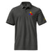 20th Armored Division Adidas® Polo Tactically Acquired Black Melange S 