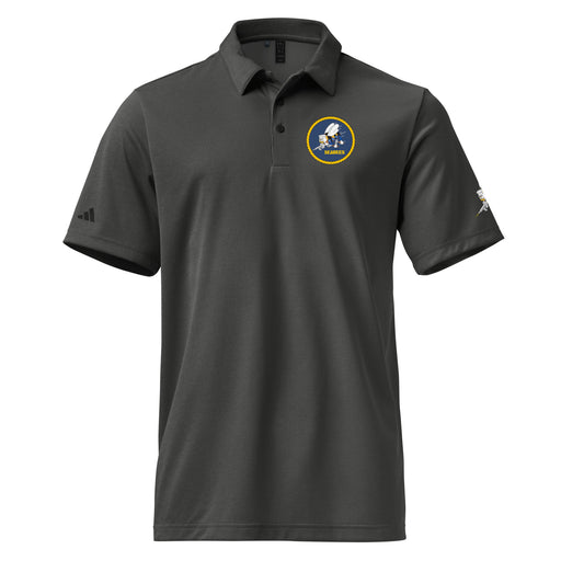U.S. Navy Seabees Adidas® Polo Shirt Tactically Acquired Black Melange S 