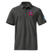 82nd Airborne Division Adidas® Polo Shirt Tactically Acquired Black Melange S 