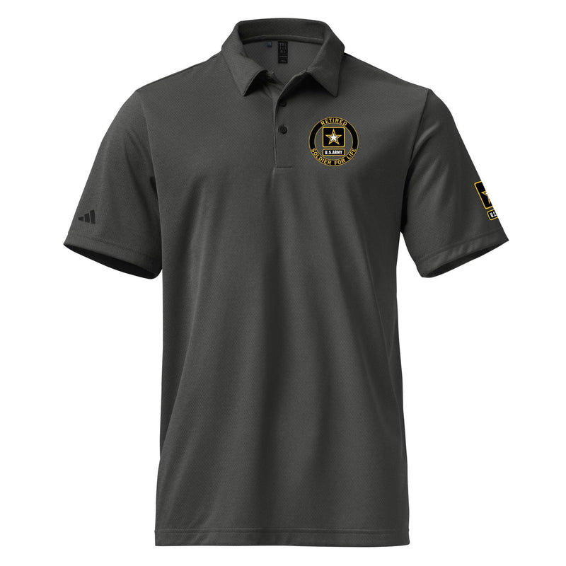 Retired Soldier For Life Adidas® Polo Shirt