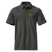 Retired Soldier For Life Adidas® Polo Shirt Tactically Acquired Black Melange S 