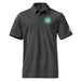 U.S. Coast Guard Emblem Adidas® Polo Shirt Tactically Acquired Black Melange S 