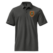 U.S. Army MACV-SOG Embroidered Adidas® Polo Tactically Acquired Black Melange S 