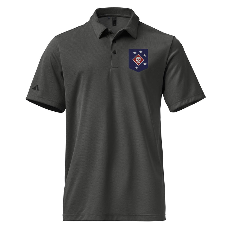 Marine Raiders Embroidered Adidas® Space-Dyed Polo