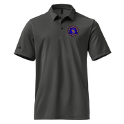 3d LAR OIF Veteran Adidas® Space-Dyed Polo Tactically Acquired Black Melange S 