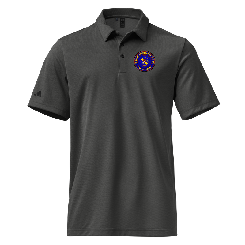 3d LAR OIF Veteran Adidas® Space-Dyed Polo