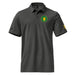 U.S. Army PSYOP Adidas® Unisex Space-Dyed Polo Tactically Acquired Black Melange S