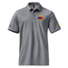 1st Armored Division Adidas® Polo Tactically Acquired Collegiate Navy Melange S 