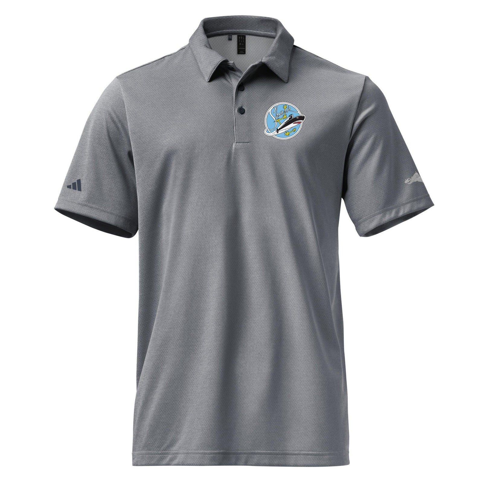 USS Shark (SSN-591) Adidas® Polo Shirt Tactically Acquired Collegiate Navy Melange S 