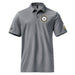 U.S. Navy Left Chest Emblem Adidas® Polo Shirt Tactically Acquired Collegiate Navy Melange S 