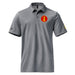 U.S. Army Ordnance Corps Adidas® Unisex Space-Dyed Polo Tactically Acquired Collegiate Navy Melange S