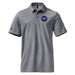 U.S. Army Aviation Adidas® Unisex Space-Dyed Polo Tactically Acquired Collegiate Navy Melange S