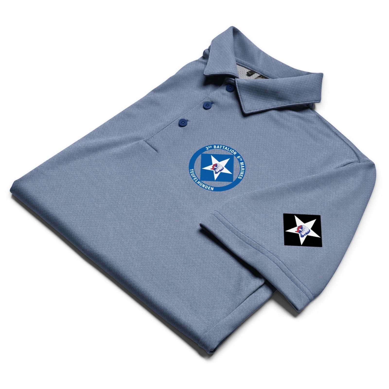 3/6 Marines Adidas® Polo Tactically Acquired   