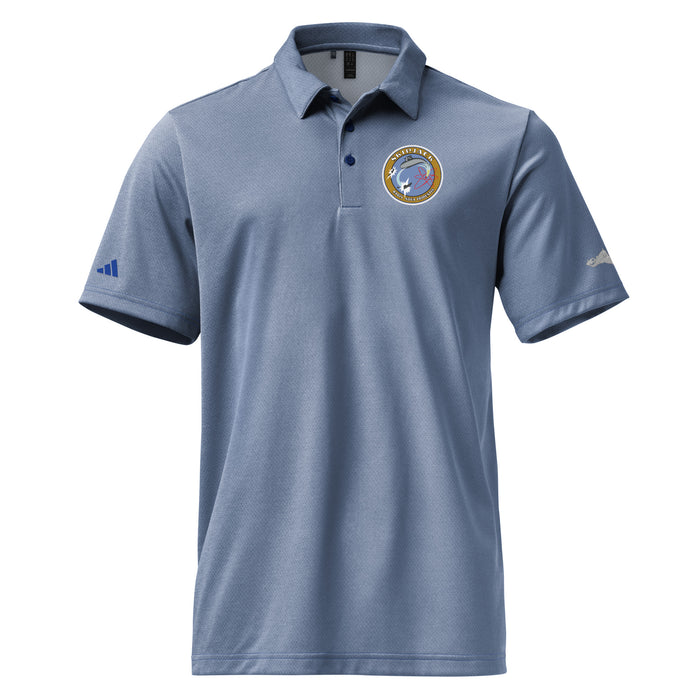 USS Skipjack (SSN-585) Adidas® Polo Shirt Tactically Acquired Collegiate Royal Melange S 