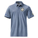 U.S. Navy Left Chest Emblem Adidas® Polo Shirt Tactically Acquired Collegiate Royal Melange S 