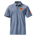 3/26 Marines Adidas® Space-Dyed Polo Tactically Acquired Collegiate Royal Melange S 