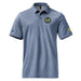 U.S. Army JAG Corps Adidas® Unisex Space-Dyed Polo Tactically Acquired Collegiate Royal Melange S