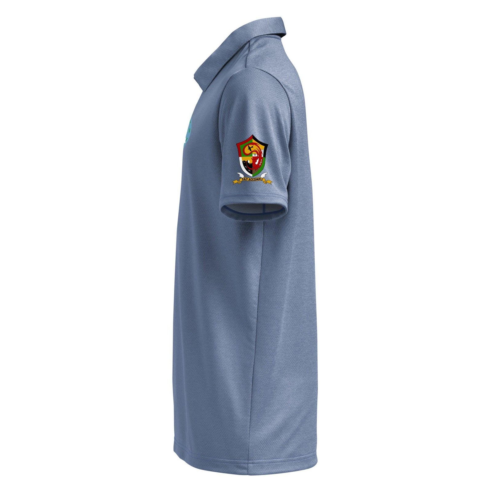 748th Bombardment Squadron Adidas® Unisex Space-Dyed Polo Tactically Acquired   