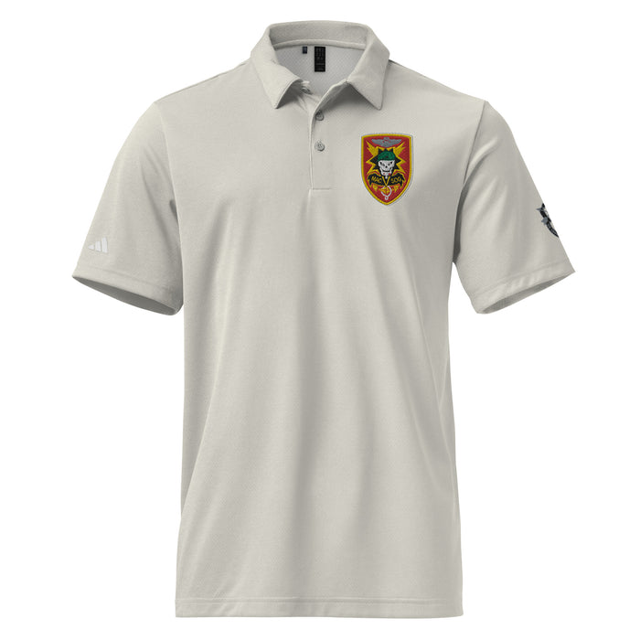 U.S. Army MACV-SOG Embroidered Adidas® Polo Tactically Acquired Grey One Heather S 