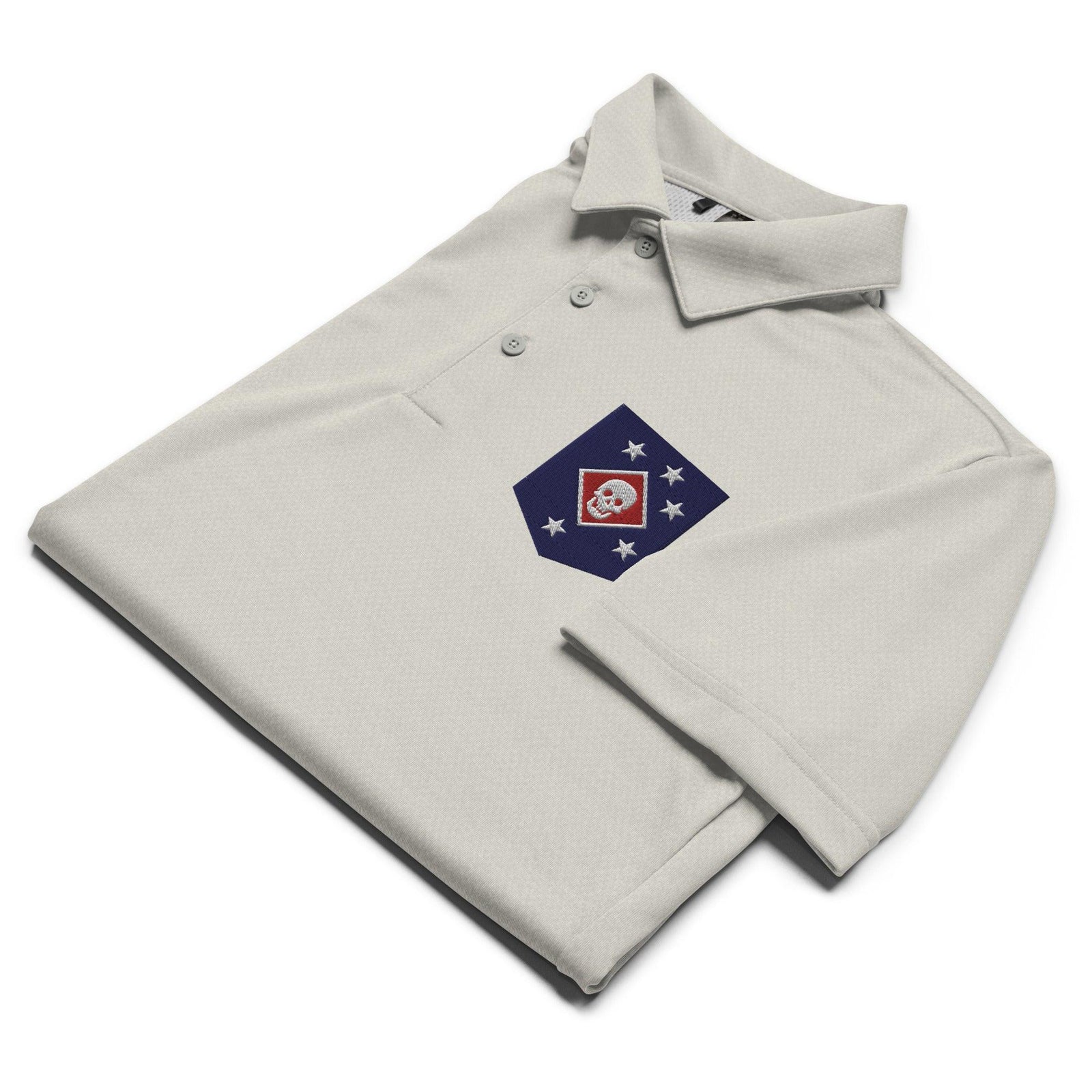 Marine Raiders Embroidered Adidas® Space-Dyed Polo Tactically Acquired   