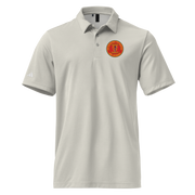 3/7 Marines OEF Veteran Adidas® Space-Dyed Polo Tactically Acquired Grey One Heather S 