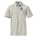 U.S. Army Medical Corps Branch Adidas® Unisex Space-Dyed Polo Tactically Acquired Grey One Heather S